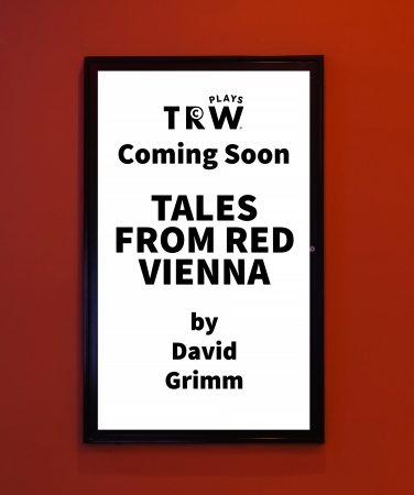The text "Tales From Red Vienna" is printed in a picture frame on a red background.